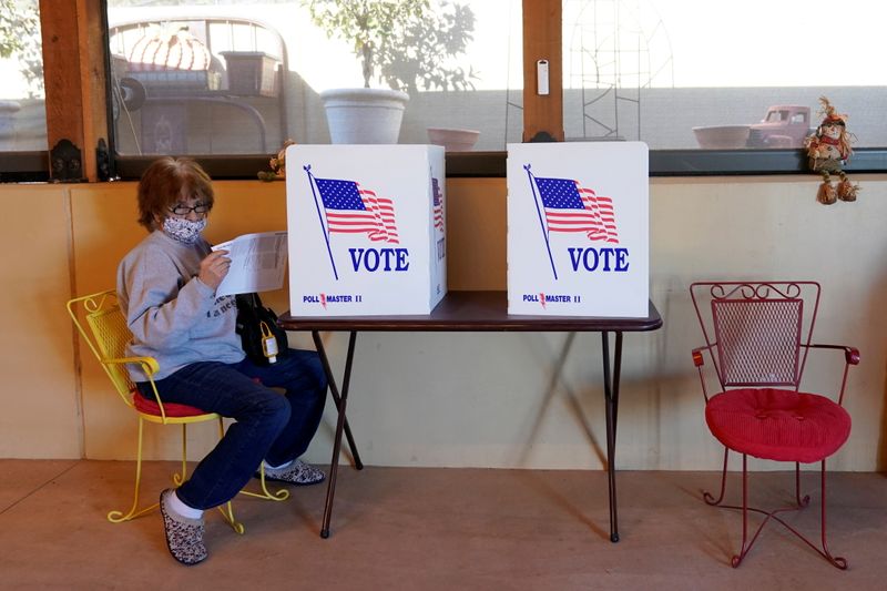 &copy; Reuters. 2020 U.S. presidential election in Oklahoma