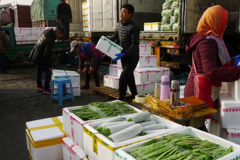 © Reuters. Mercado em Pequim