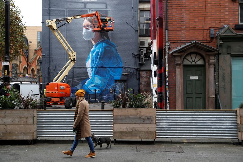 &copy; Reuters. The coronavirus disease (COVID-19) outbreak in Manchester