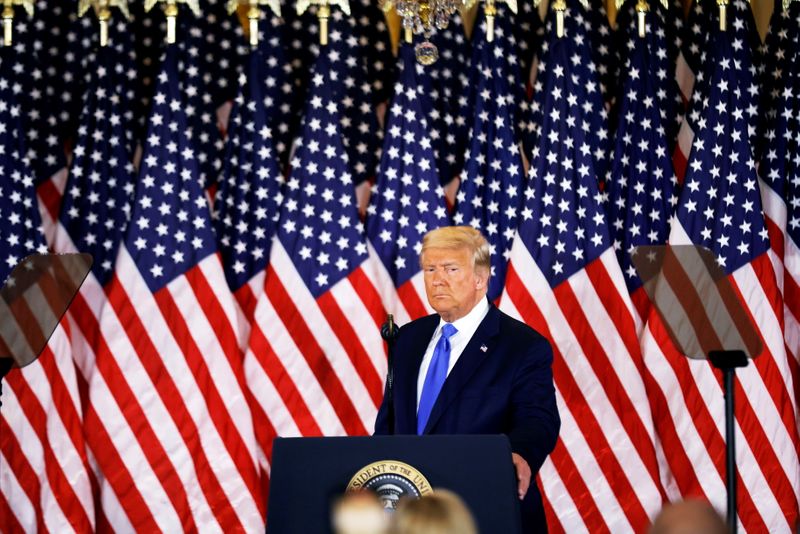 &copy; Reuters. 2020 U.S. presidential election in Washington D.C.