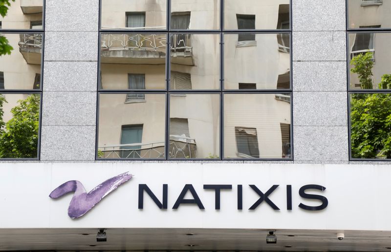 © Reuters. NATIXIS SOUS LES ATTENTES AU TROISIÈME TRIMESTRE, VA SORTIR DU CAPITAL DE H2O