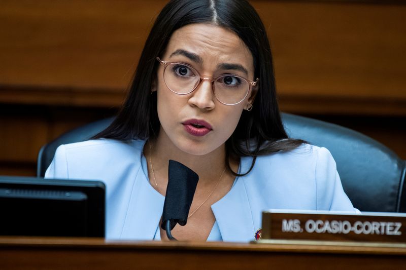 &copy; Reuters. FILE PHOTO: House Oversight and Reform Committee hearing titled &quot;Protecting the Timely Delivery of Mail, Medicine, and Mail-in Ballots,\