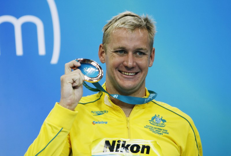 &copy; Reuters. نتيجة منشطات إيجابية لسباح أسترالي بأولمبياد لندن