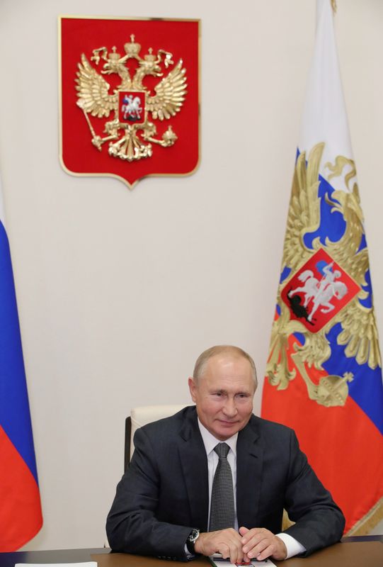 © Reuters. الكرملين: تقرير صحيفة بريطانية عن مرض بوتين واتجاهه للتنحي هراء