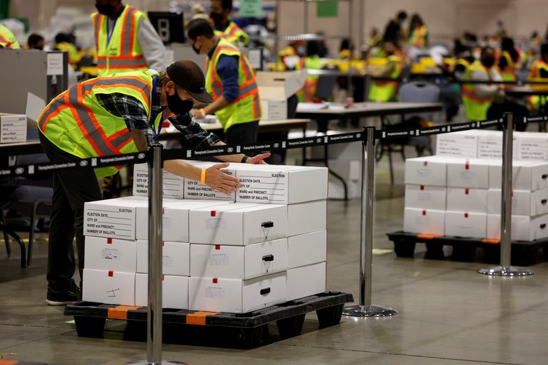 © Reuters. U.S. 2020 presidential election in Pennsylvania