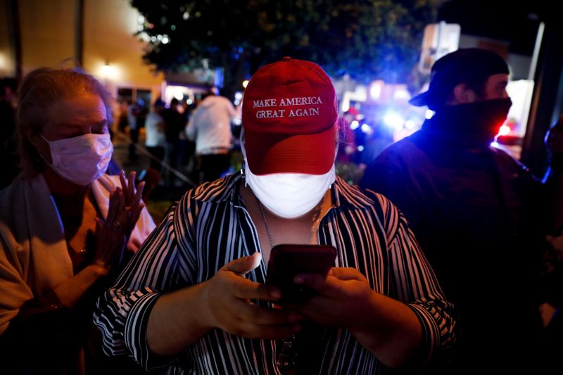 &copy; Reuters. FILE PHOTO: 2020 U.S. presidential election in Florida