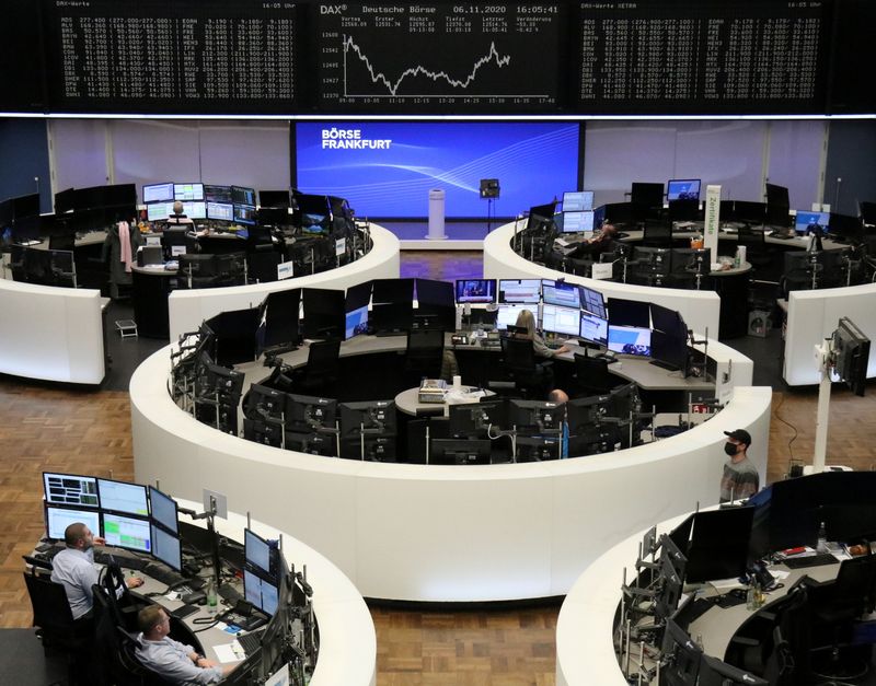 &copy; Reuters. The German share price index DAX graph at the stock exchange in Frankfurt