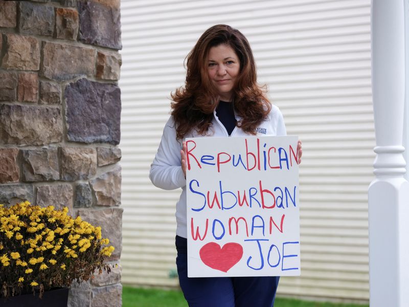 &copy; Reuters. 焦点：「黙っていられなかった」、バイデン氏を勝たせた女性票