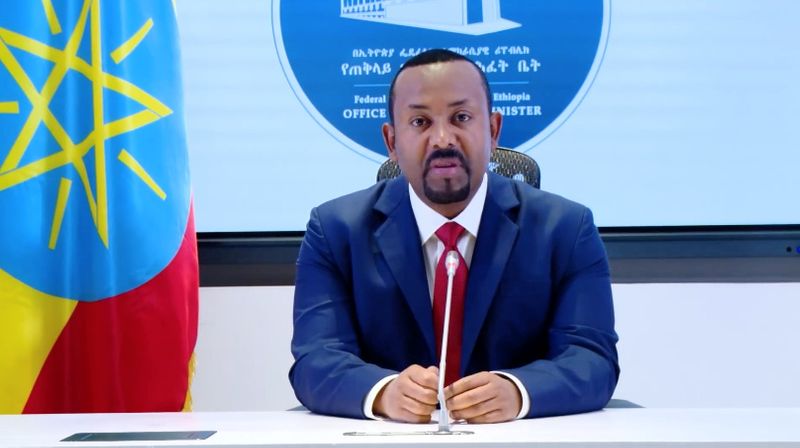 &copy; Reuters. أبي أحمد: إثيوبيا لا تنزلق إلى الفوضى بسبب عملية تيجراي