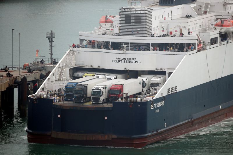 © Reuters. FILE PHOTO: Outbreak of the coronavirus disease (COVID-19) in Dover