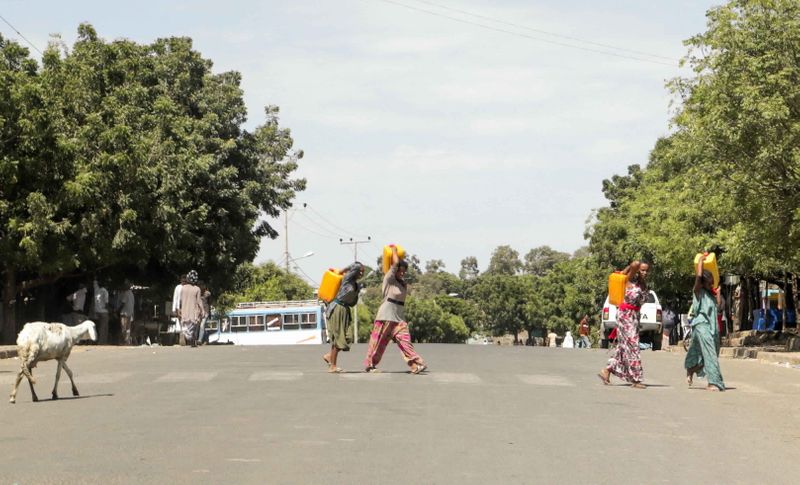 © Reuters. وكالة: فرار آلاف الإثيوبيين من الصراع في بلدهم إلى السودان