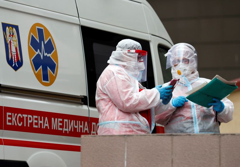 &copy; Reuters. Spread of the coronavirus disease (COVID-19) in Kyiv
