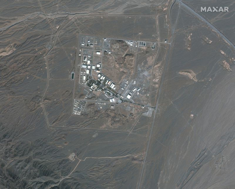 &copy; Reuters. Satellite image shows Iran&apos;s Natanz Nuclear Facility in Isfahan
