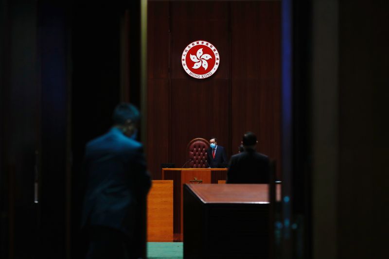 &copy; Reuters. 英、香港議員巡る中国の新規則は共同宣言違反　制裁を検討