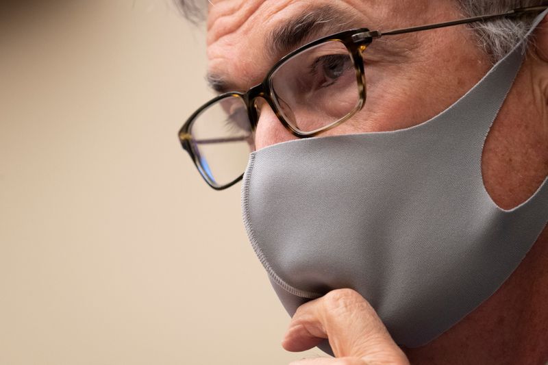 &copy; Reuters. House Financial Services Committee hearing on oversight of the Treasury Department&apos;s and Federal Reserve&apos;s coronavirus disease (COVID-19) pandemic response on Capitol Hill in Washington