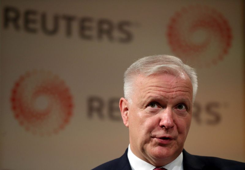 &copy; Reuters. Presidente do banco central finlandês, Olli Rehn