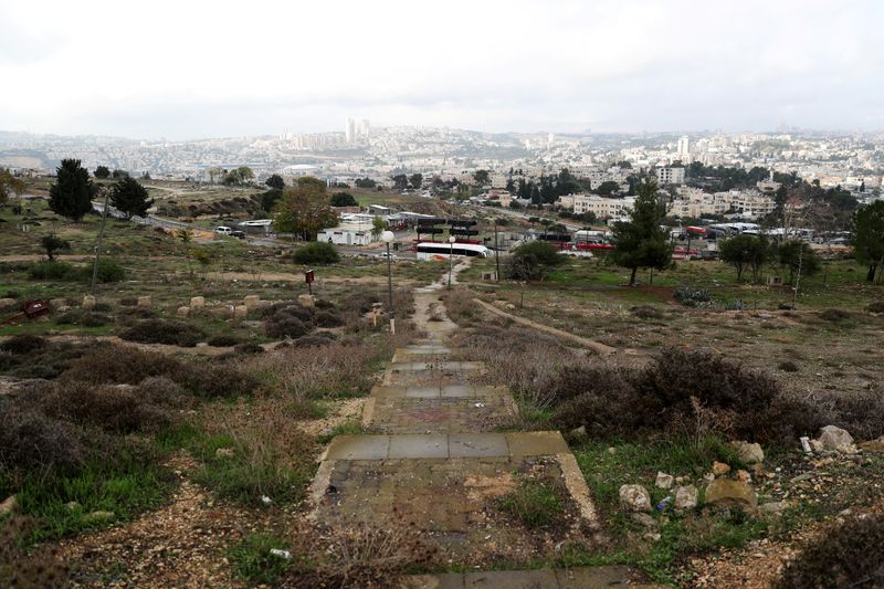 &copy; Reuters. A general view picture shows part of &quot;Givat Hamatos&quot;, an area near East Jerusalem