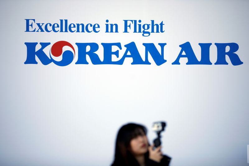 &copy; Reuters. 大韓航空、アシアナ航空の筆頭株主に　16億ドル