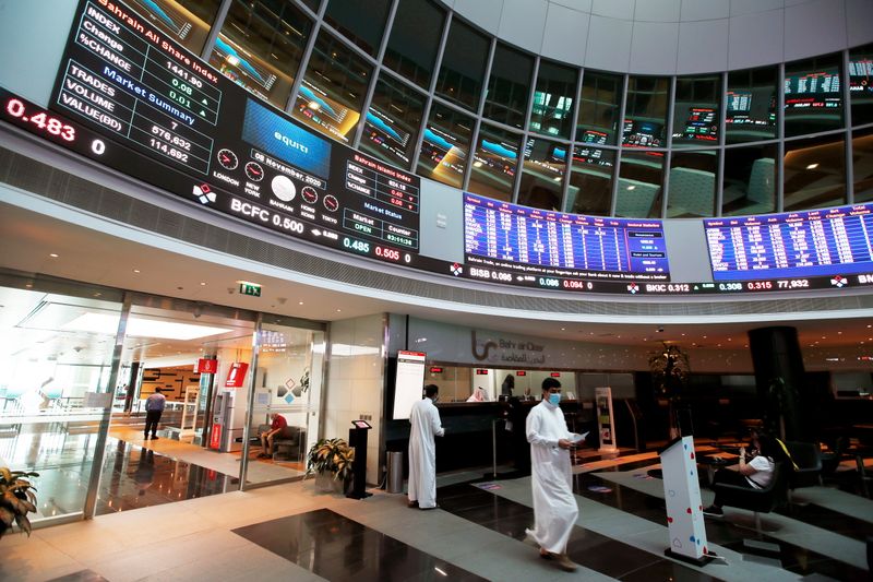 &copy; Reuters. ارتفاع معظم أسواق الخليج الرئيسية؛ واستقرار المؤشر السعودي