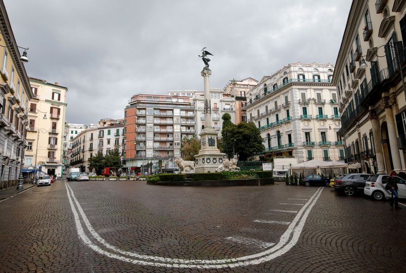 © Reuters. LE CORONAVIRUS CIRCULAIT EN ITALIE EN SEPTEMBRE 2019, SELON UNE ÉTUDE