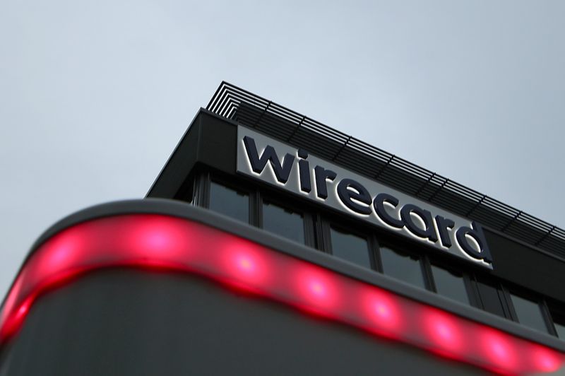 &copy; Reuters. FILE PHOTO: The headquarters of Wirecard AG, an independent provider of outsourcing and white label solutions for electronic payment transactions is seen in Aschheim