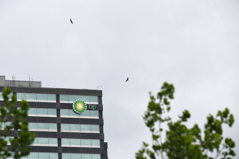 &copy; Reuters. BP offices are seen in Houston