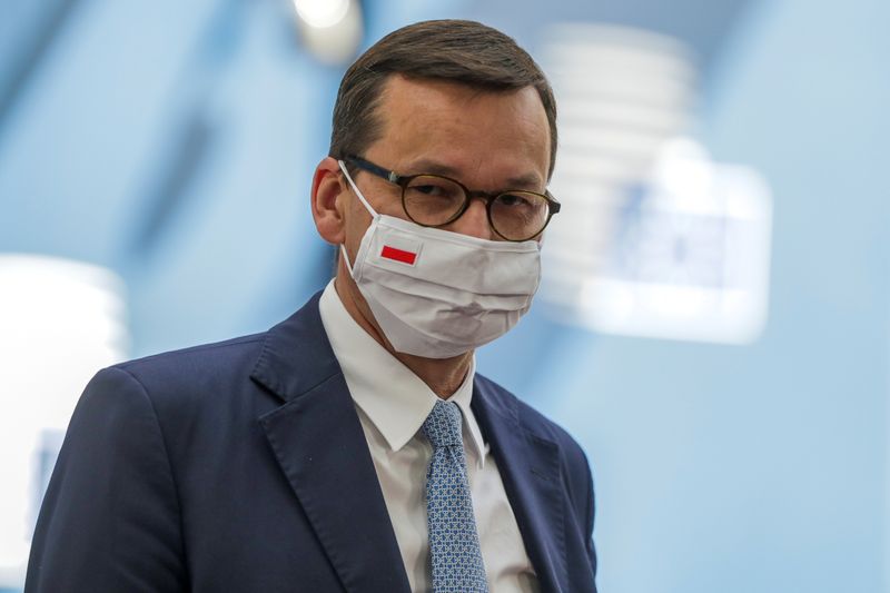 © Reuters. BUDGET EUROPÉEN: LA POLOGNE ATTEND LES PROPOSITIONS DE BRUXELLES