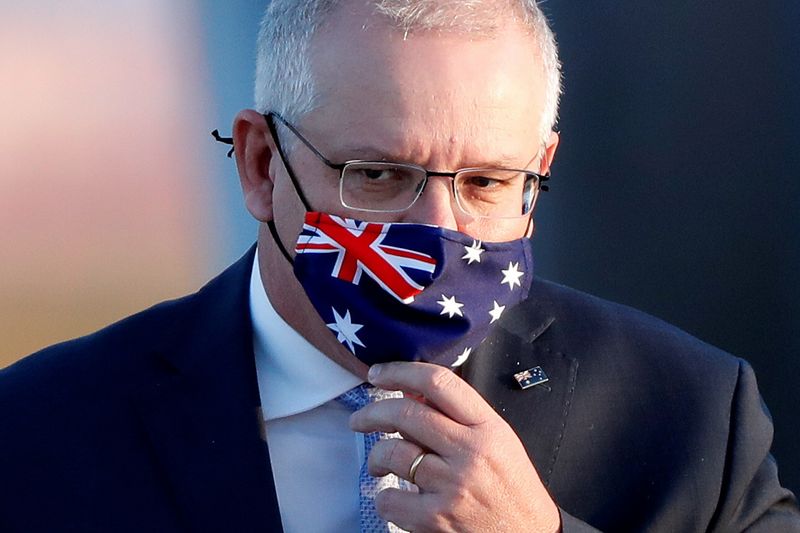 &copy; Reuters. Australian Prime Minister Scott Morrison visits Tokyo