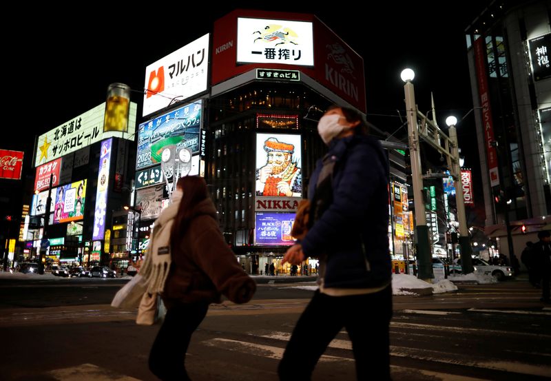 &copy; Reuters. 札幌市で警戒ステージ4相当の措置、27日まで実施＝北海道知事