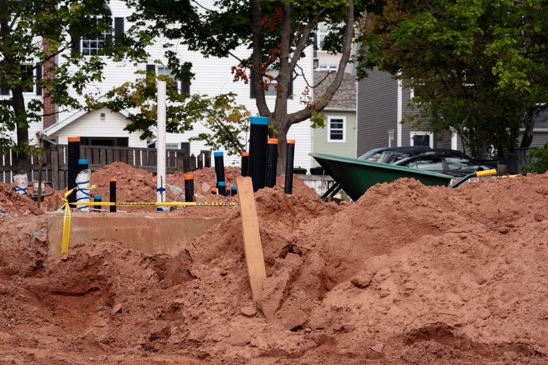 &copy; Reuters. Apartment development in downtown Charlottetown