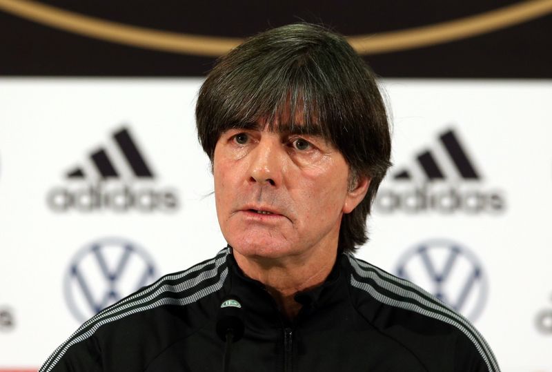 &copy; Reuters. بيرهوف: لوف مستمر في تدريب ألمانيا رغم الهزيمة 6-صفر