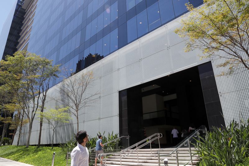 © Reuters. Edifício que sedia o BTG Pactual, em São Paulo (SP)