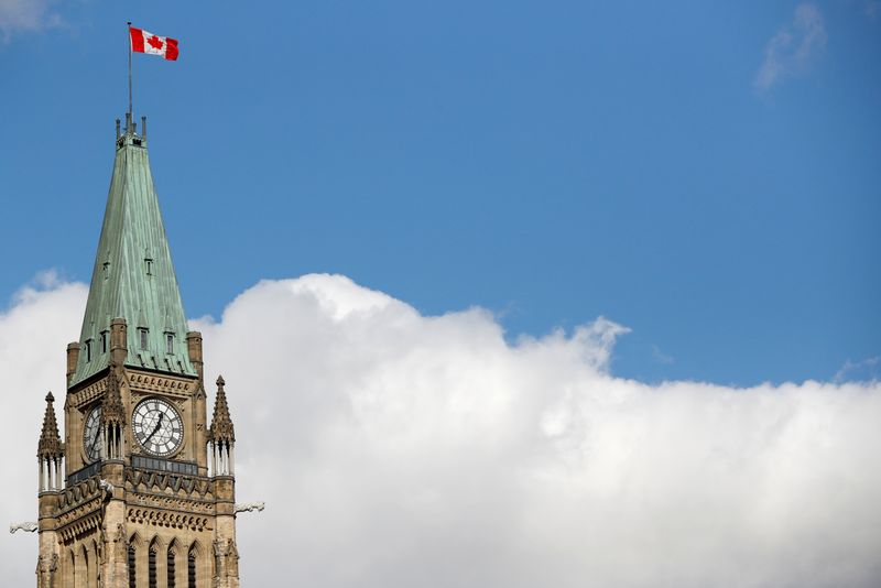 © Reuters. Torre da Paz, em Ottawa