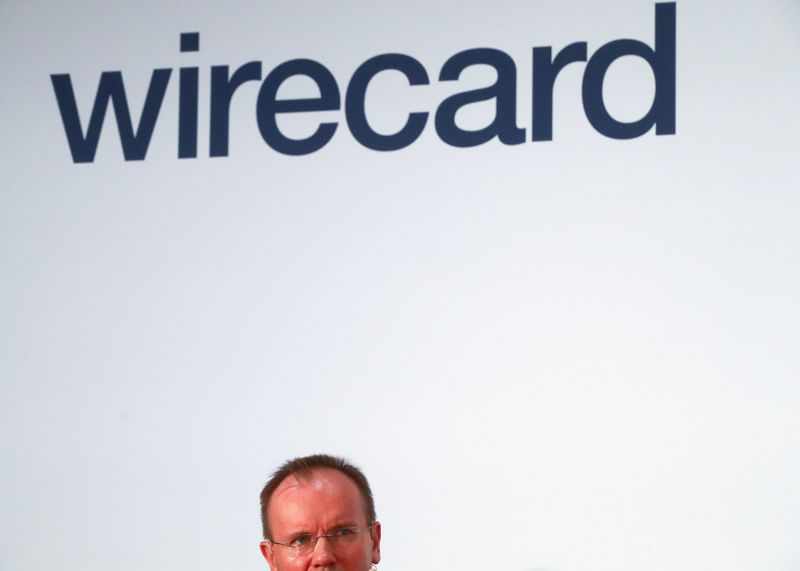 &copy; Reuters. FILE PHOTO: Braun of Wirecard AG attends the company&apos;s annual news conference in Aschheim