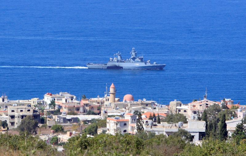 &copy; Reuters. لبنان يحدد نقطة انطلاق لمفاوضات الحدود البحرية مع إسرائيل