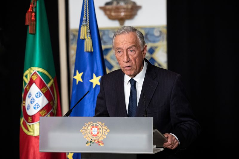&copy; Reuters. Presidente de Portugal, Marcelo Rebelo de Sousa