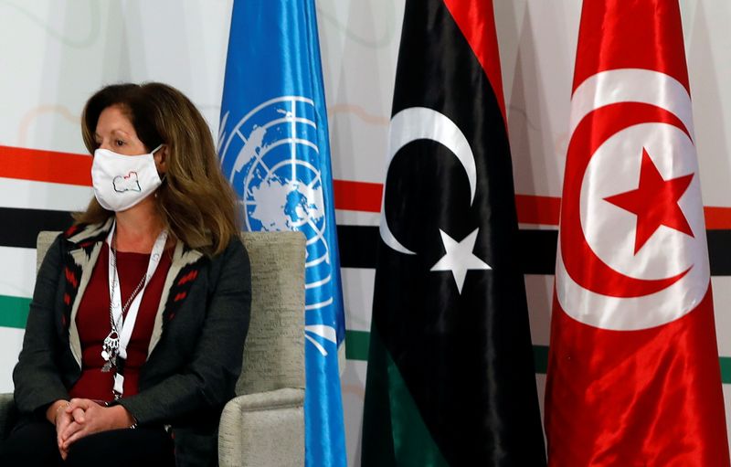 &copy; Reuters. مبعوثة الأمم المتحدة لليبيا تدعو لوضع أي شخص يعرقل السلام في قائمة سوداء