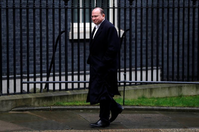 &copy; Reuters. Mark Tucker Chairman of HSBC arrives at 10 Downing Street in London