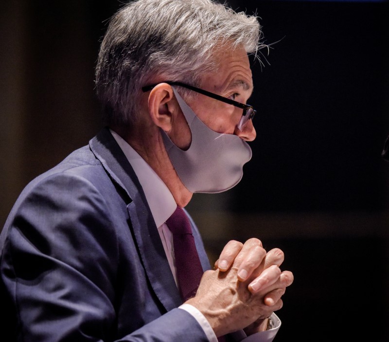 &copy; Reuters. Foto de archivo del presidente de la Reserva Federal de EEUU, Jerome Powell, testificando en una audiencia ante la Cámara de Representantes de EEUU