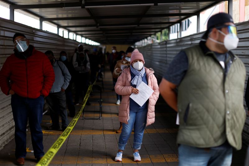 &copy; Reuters. Foto de archivo: Brote de la enfermedad por coronavirus (COVID-19) en Ciudad de México