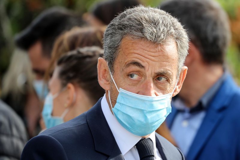 &copy; Reuters. FRANCE: OUVERTURE DU PROCÈS DE NICOLAS SARKOZY DANS L&apos;AFFAIRE DES &quot;ÉCOUTES&quot;