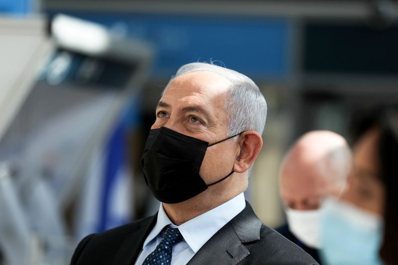 &copy; Reuters. Primeiro-ministro de Israel, Benjamin Netanyahu, em Tel Aviv