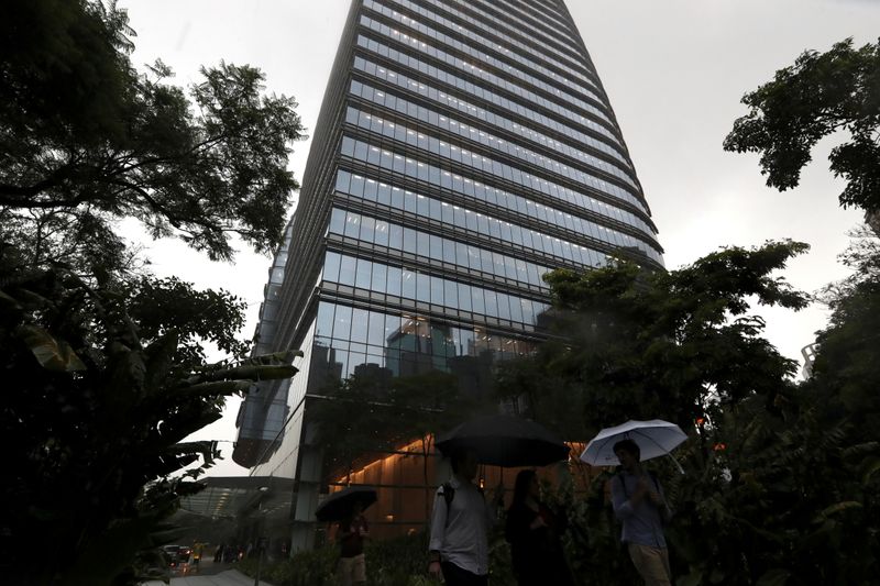 © Reuters. Edifício que sedia a XP, em São Paulo (SP)