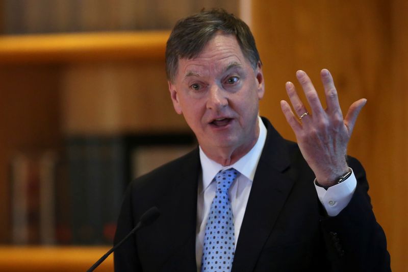 &copy; Reuters. Chicago Federal Reserve Bank President Charles Evans speaks during the Global Interdependence Center Members Delegation Event in Mexico City