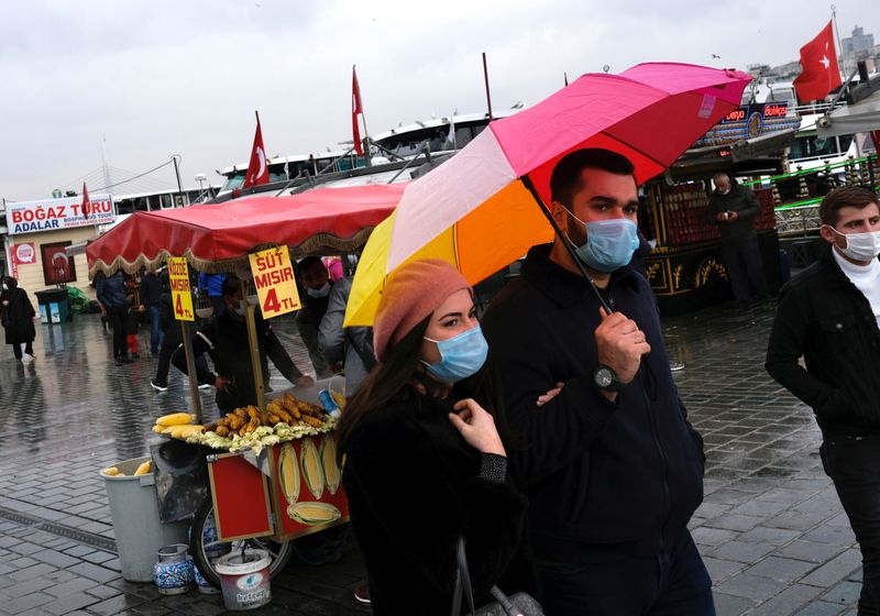 &copy; Reuters. CORONAVIRUS: RECORD DE 161 MORTS EN 24 HEURES EN TURQUIE