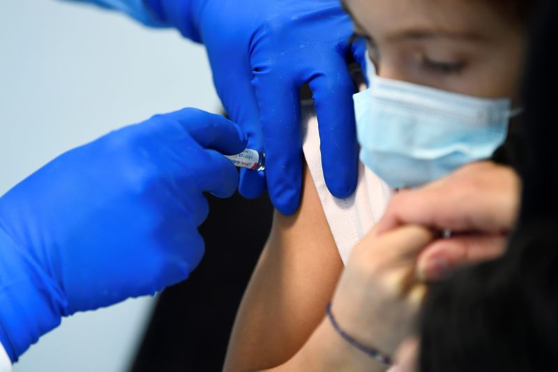 &copy; Reuters. イタリア、来年初に800万人が接種　英アストラゼネカのワクチン