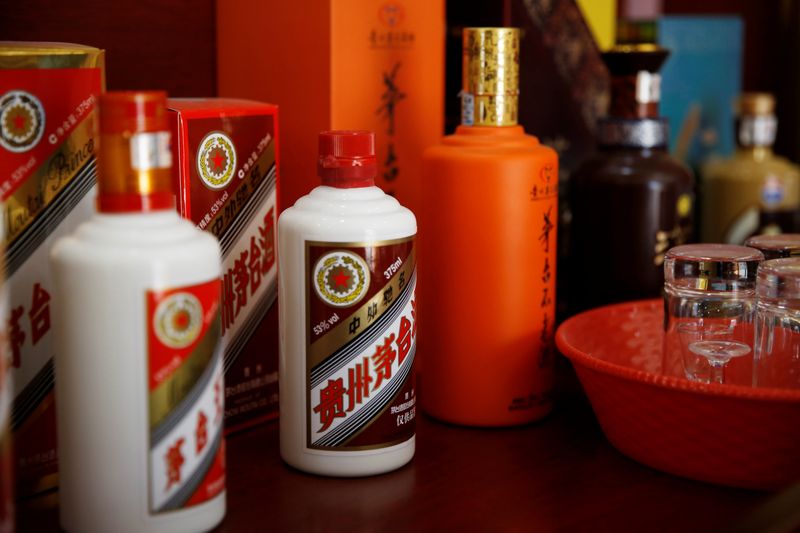 &copy; Reuters. Kweichow Moutai&apos;s direct sale store in Beijing