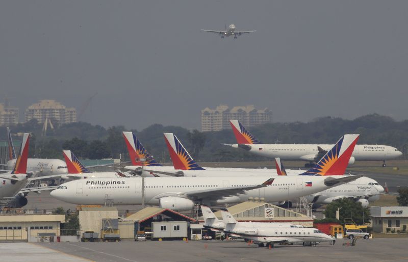 &copy; Reuters. フィリピン航空、再建に向け債権者保護申請へ　コロナ禍で財務悪化