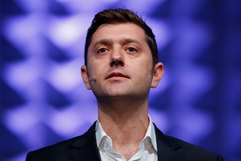 &copy; Reuters. FILE PHOTO: Jason Kelly, Co-Founder and CEO of Ginkgo Bioworks, speaks during the Milken Institute&apos;s 22nd annual Global Conference in Beverly Hills