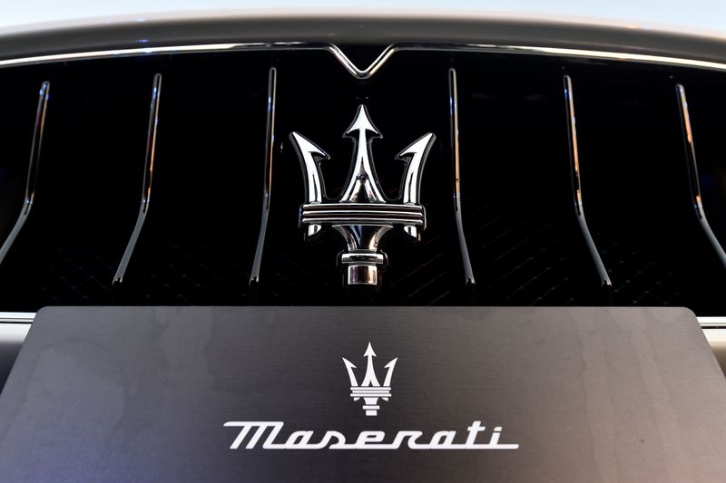 &copy; Reuters. Logo Maserati